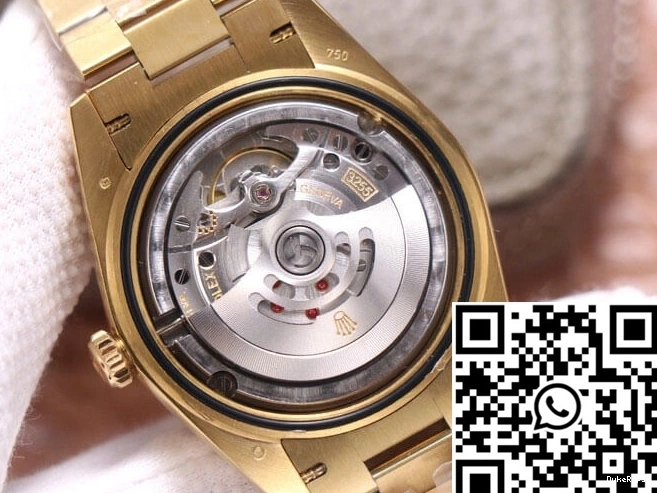 M228348RBR-0001 Factory EW Dial Day-Date Gold Black Rolex Yellow 0420